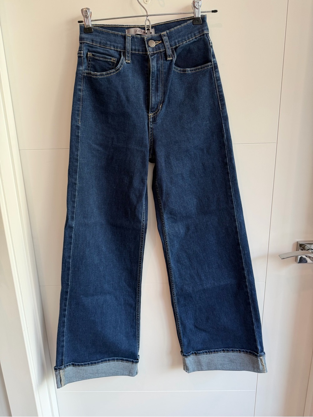 Wide Leg Dark Blue Denim Joes Jeans